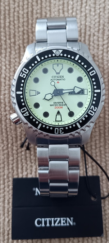 Relógio Citizen Diver Marine Automatic Natulite Ny0040-50w