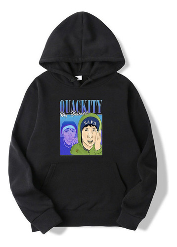 Quackity My Beloved Merch Cartoonface Impresión De Pareja Gr