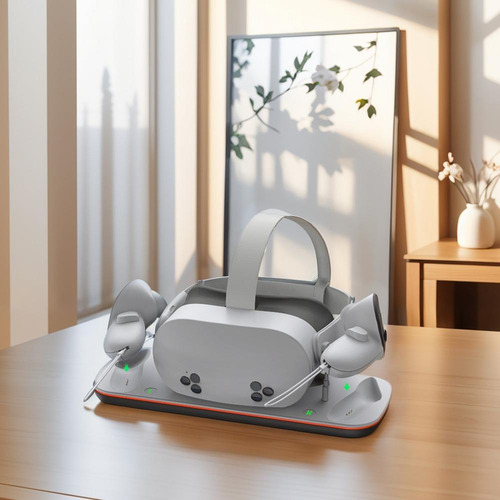 Para Cargar Cascos Meta Quest3/3s Vr