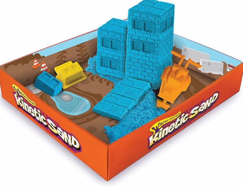 Kinetic Sand Set De Contrucción Arena Magica