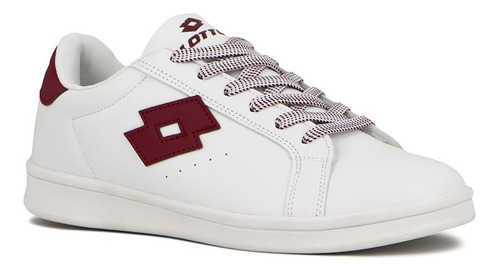 Lotto Hombre Calzado Deportivo Casual - White/red