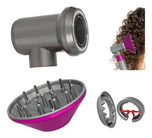 Ytchyysk Accesorio Difusor Compatible Con Dyson Airwrap, Con