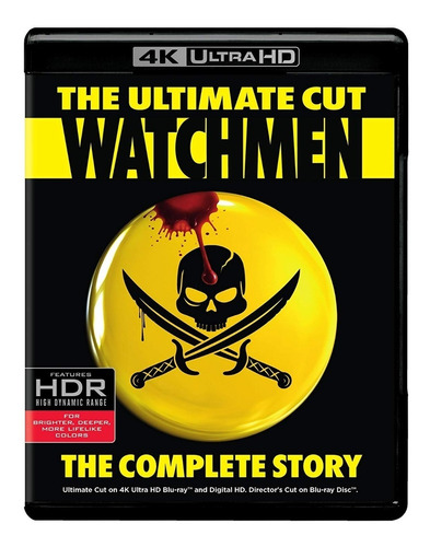 Blu Ray 4k Ultra Hd Watchmen Ultimate Cut 