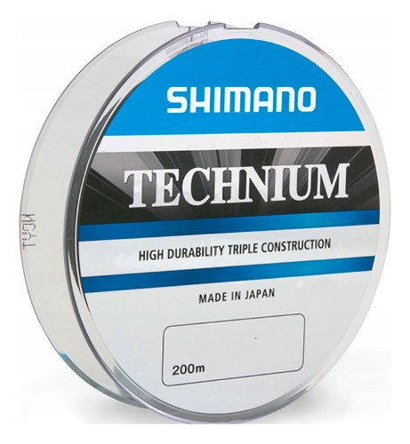 Nylon Monofilamento Shimano Technium 0,22mm X 200mts Oficial