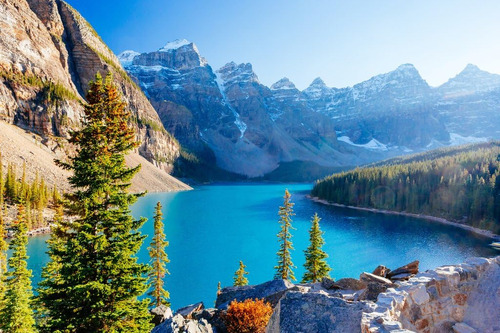 Foto De Moraine Lake Banff National Park Lake Louise Al...