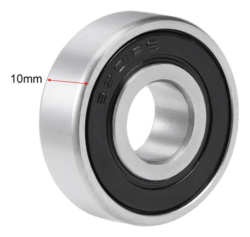 Motocicleta Balero 6201-2rs 12 X 32 X 10 Mm (palanca Z2)