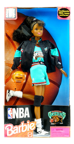 Barbie Nba Vancouver Grizzlies 1998 Edition