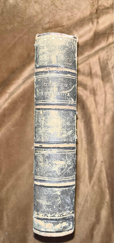 Colección Legislativa Tomo 3 1877. Uruguay 1865 Al 73. Leer