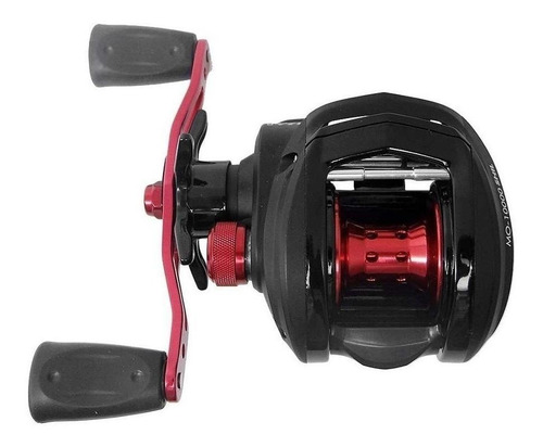 Imagen 3 de 3 de Reel rotativo Maruri Montana DS-10000 derecho color negro