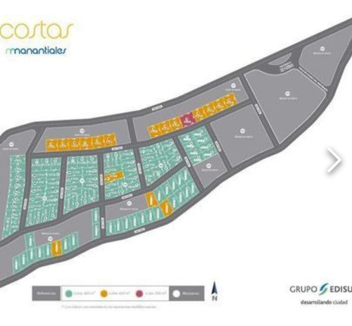 Costas De Manantiales Lote De 360 M2 Apto 2 Unidades