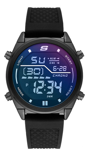 Reloj Para Hombre Skechers Sr5142 Negro