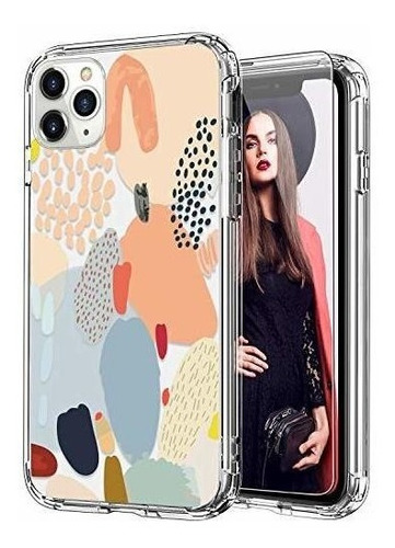 Funda Compatible Con iPhone 11 Pro Max Bumper Estilo Pintura