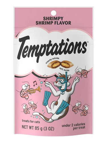 Temptation Premios Para Gato Sabor Camarón 85g