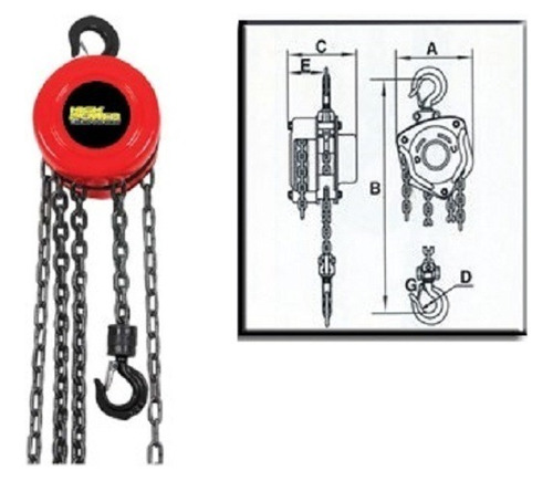 Winch Garrucha Polipasto Manual De 3 Tonelada Cod 1094