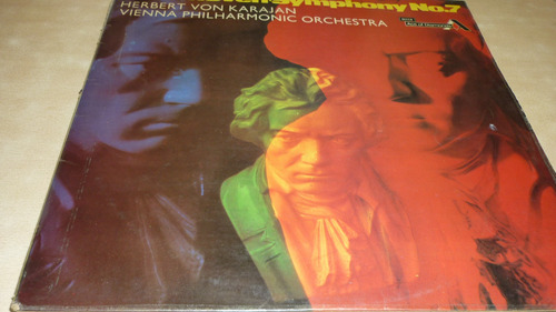 Von Karajan Beethoven Sinfonia 7 Vinilo Ingles Excelente