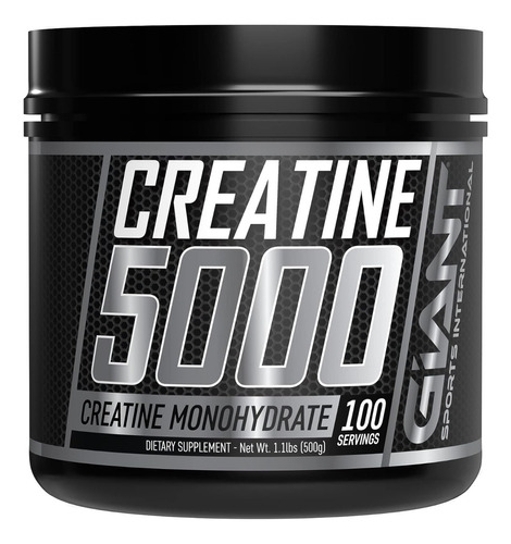 Giant Sport Creatina 5000 Monohydrate 100 Serv Sabor Sin sabor