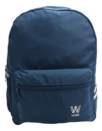 Wbr mochila 17 espalda -deportiva- azul Wabro
