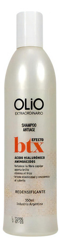 Shampoo Antiage Btx Botox Olio Anna De Sanctis 350 Ml.