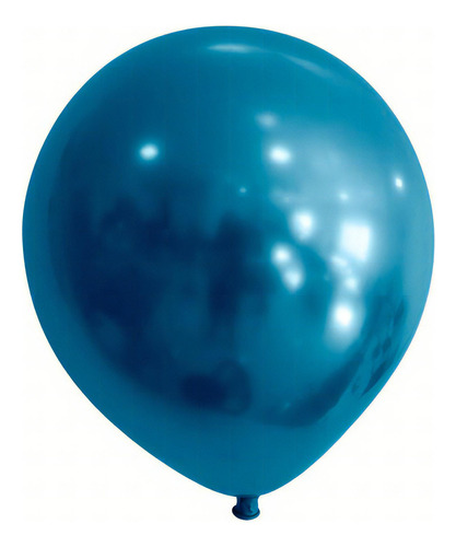 Balão Big Cromado Balão Joy 250pol 1und Cor Azul