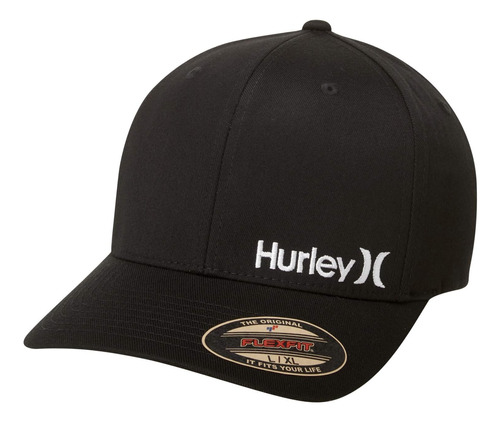 Gorra De Baseball Hurley/negro.-