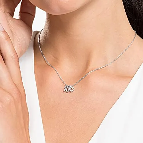 Collar Con Colgante Del Zodíaco De Swarovski Para Mujer, Del