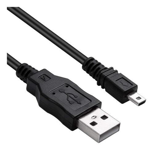 Cable Usb Smays Para Nikon Dslr D7100, Negro