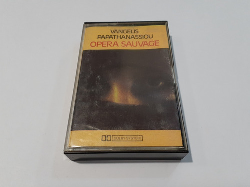 Opera Sauvage, Vangelis - Cassette 1982 Nacional Ex 8/10