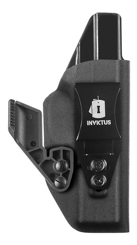 Coldre Velado Kydex Invictus Glock G17 G22 Standard Iwb