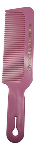 Peine Barbería Andis Clipper Comb Rosa Pelo Peluquería