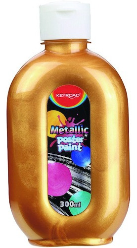 Tempera Keyroad Metalizada 300 Ml. Serviciopapelero