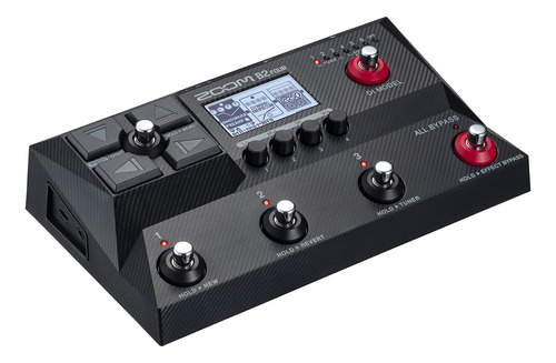 Procesador Multiefectos Para Graves Zoom B2 Four Con 6 Cajas