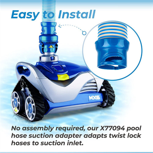 Para Aspiradora Zodiac Mx6 Cleaner Pool Mx8 Adapter