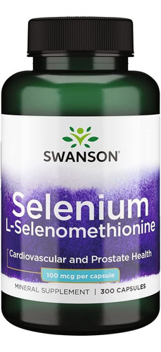 Swanson Selenio (l-selenometionina) 100 Mcg 300 Cápsulas