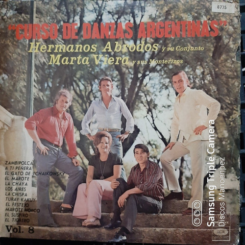 Vinilo Hermanos Abrodos M Viera Curso Danzas Argent Vol 8 F4