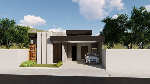 Imagem 4 de 7 de Planta De Casa 3 Quartos - Projeto Arquitetônico Completo