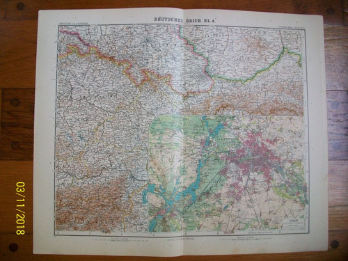 Alemania Imperio Alemán Del Año 1911, Berlin Y Alrededores