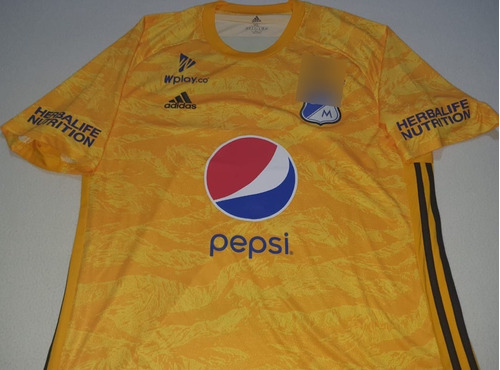 Millonarios Jersey Usado Por Portero Futbol Colombiano