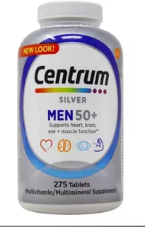 Centrum Silver Homen 50+ Men 275 Tablets Multivitaminico Eua