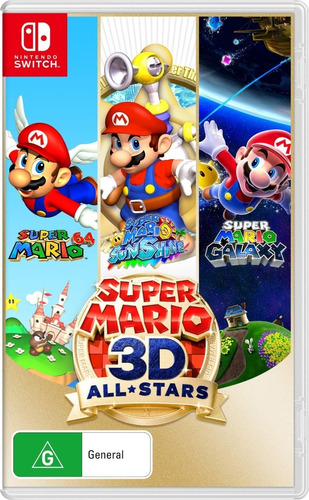 Super Mario 3d All Stars 3 Juegos Para Nintendo Switch Nuevo