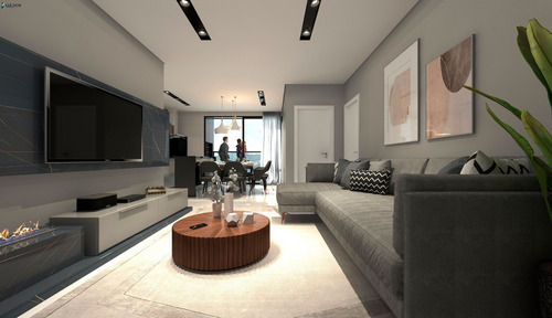 Imagem 2 de 13 de Excelente Apartamento Quadra Mar Com 02 Suítes Na Praia Brava! - Ap02629 - 68119775