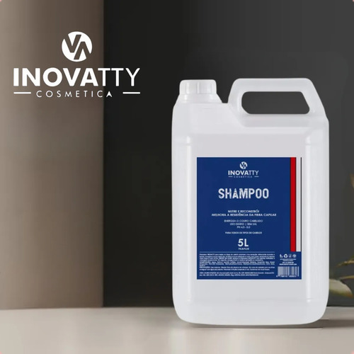 Shampoo Galão 5l Salão Profissional Nutre Reconstrói 2 Un