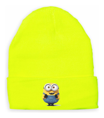 Gorro De Lana Unisex Diseño Minions