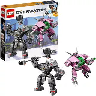 Kit De Construcción Mech Lego Overwatch D.va Y Reinhardt 759