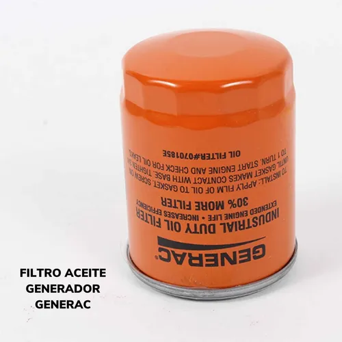 Filtro De Aceite Para Generador Generac De 10 A 22 Kva MercadoLibre
