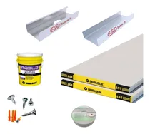 Comprar Placa Durlock Materiales X M2 - Tabique Simple Blanco