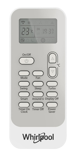 Aire acondicionado Whirlpool mini split frío/calor 11500 BTU blanco 220V SWA4028Q