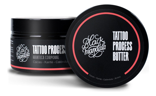 Tattoo Process Butter Manteca Para Tatuar Black Mandala