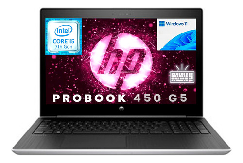 Laptop Hp Probook 15.6 Core I5 7th 8gb Ram 256gb Ssd