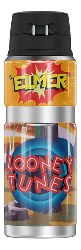 Looney Tunes Bugs Y Elmer Thermos Botella Acero Inoxidable
