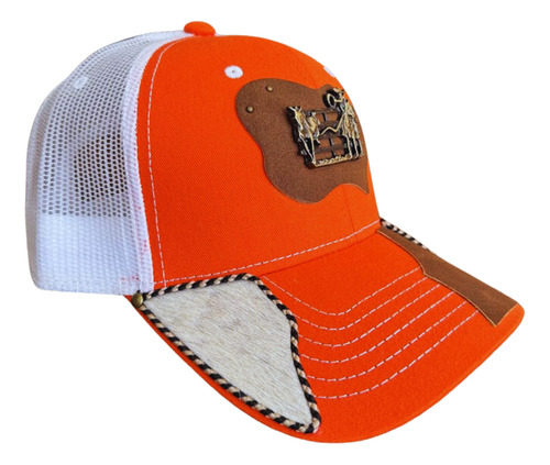 Gorra Vaquera Con Pelo Res Natural Pin Charro